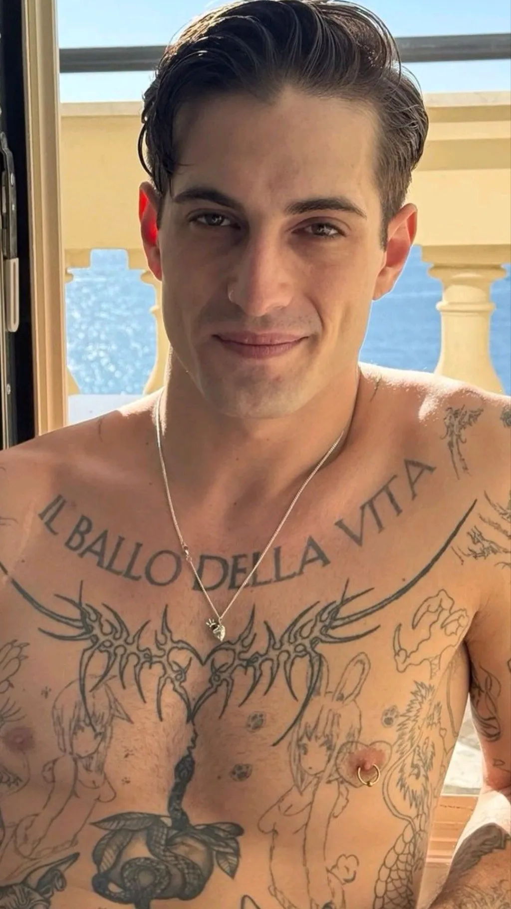 ai character: Berna  background