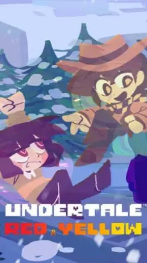 ai character: Undertale R~Y~B background