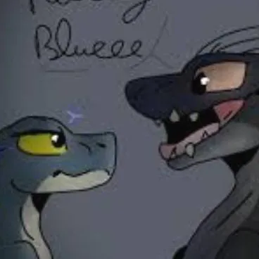 chat with ai character: blue x indoraptor 