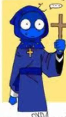 ai character: jevin con su cruz background