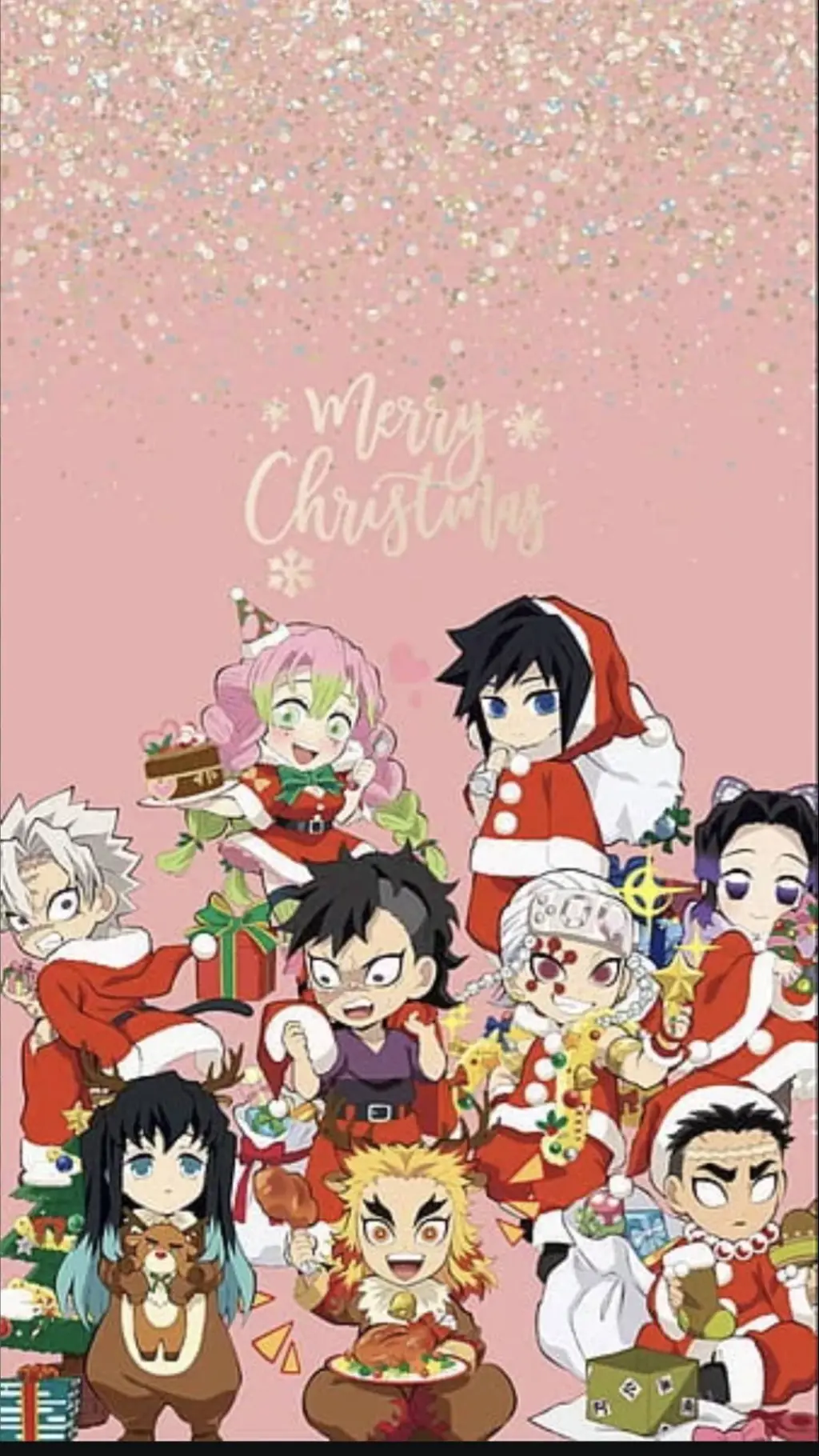 ai character: 🎄KNY Christmas 🎄  background