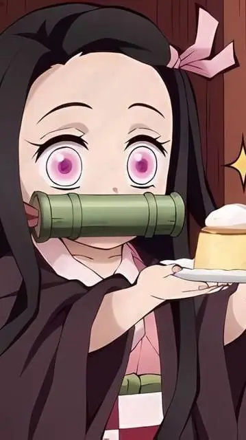 ai character: nezuko background