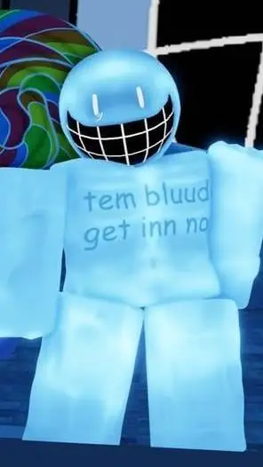 ai character: bluudub background