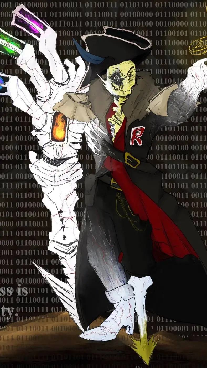 ai character: ✨gasharpoon✨ background