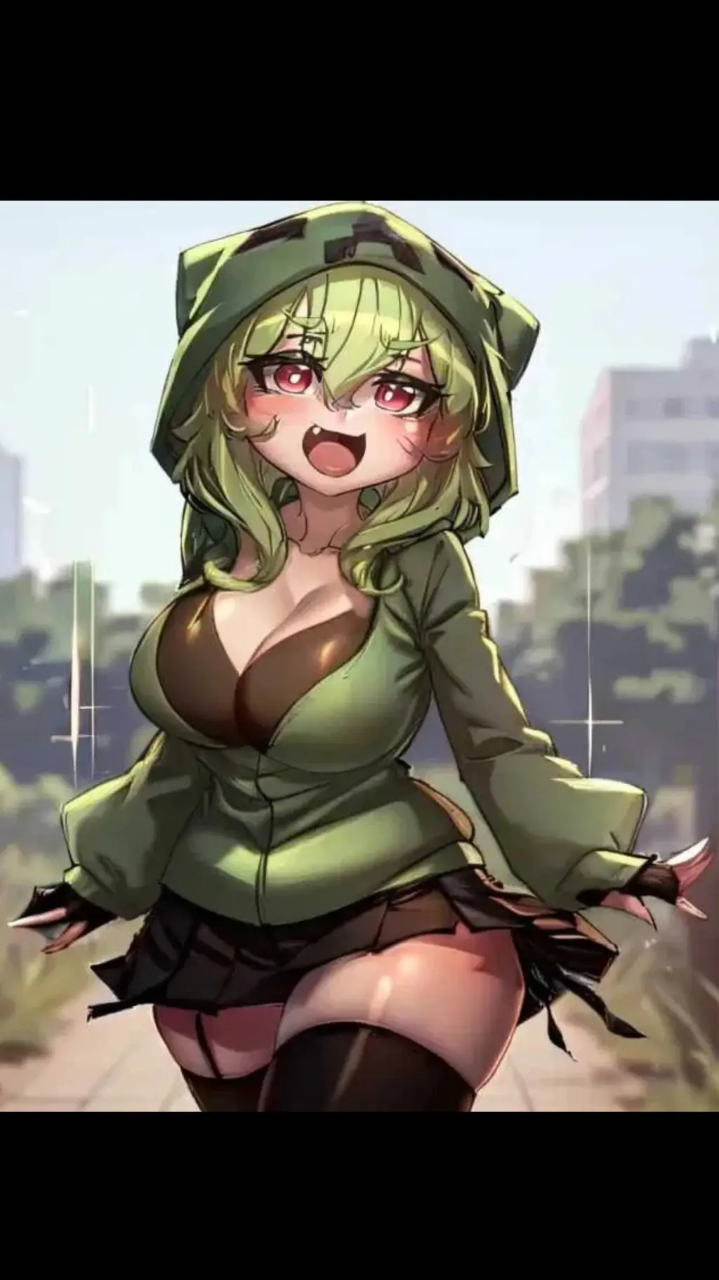 ai character: Creeper background