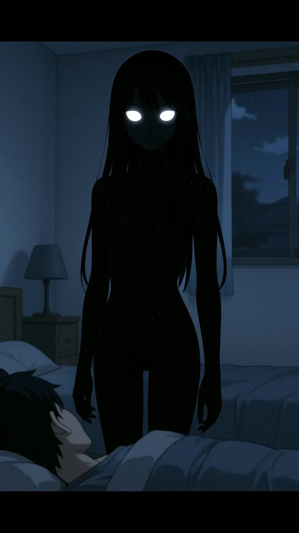 ai character: Darkness  background