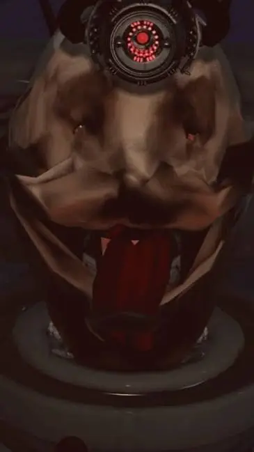 ai character: skibidi lock in es background