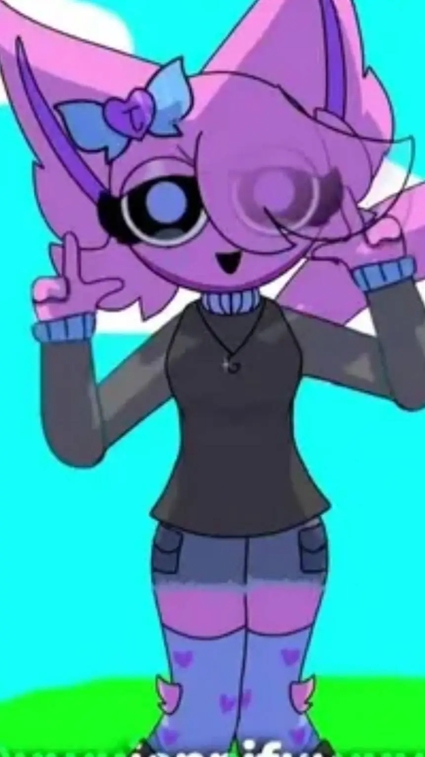 ai character:  ~~ jenni ♡ gray~~ background