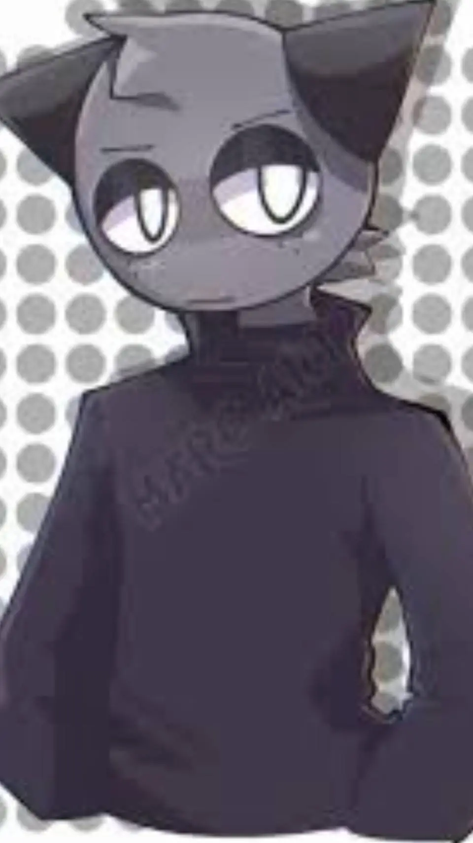 ai character: ▪︎gray▪︎ background