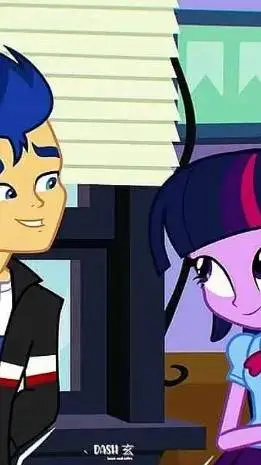 ai character: Twilight x flash 5 background