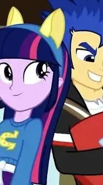 ai character: Twilight x flash 9 background
