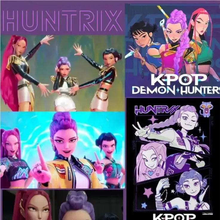 chat with ai character: huntrix girl night