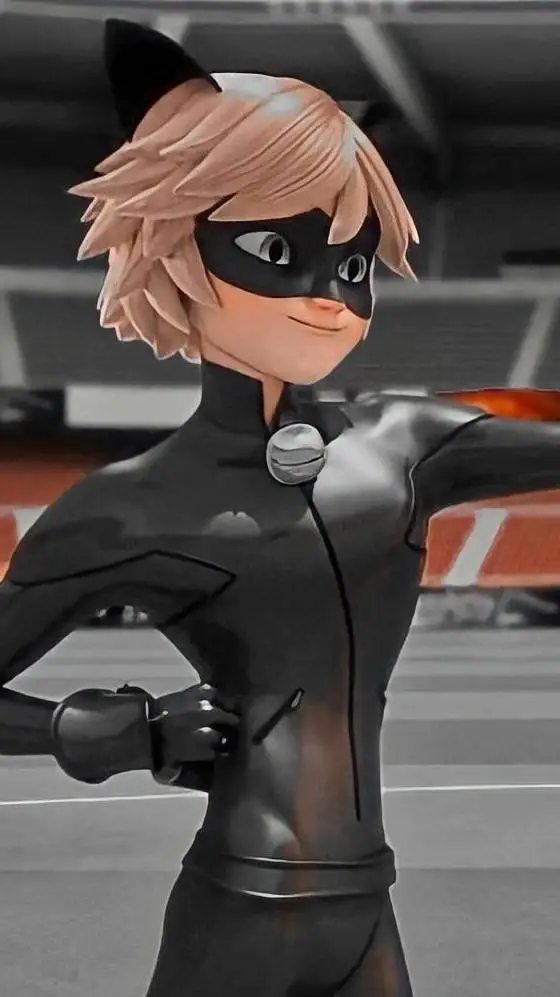 ai character: kpdh X chat noir background