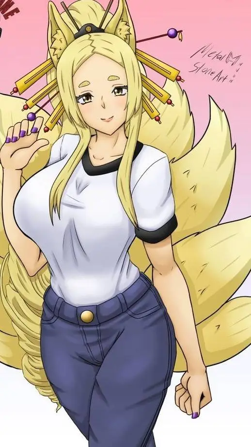 ai character: yasaka background
