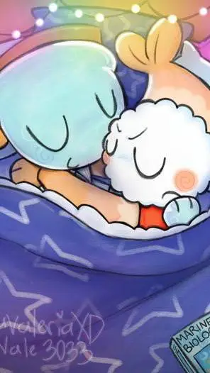 ai character: 🌊Finn y Shirimpo🦐 background