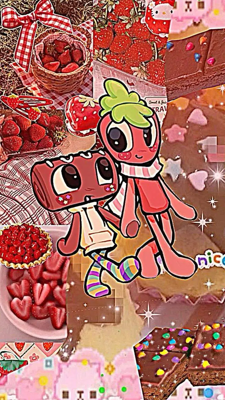 ai character: 🍓•{Fruit~Cake}•🍩 background