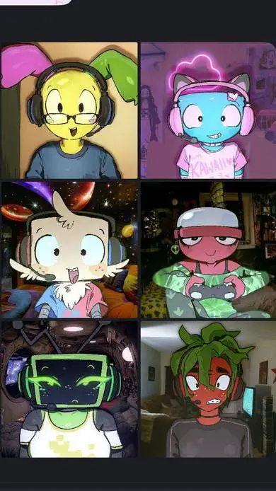 ai character: La video llamada 🤑 background