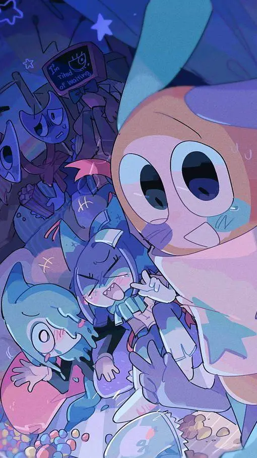 ai character: El grupo!🌈 background