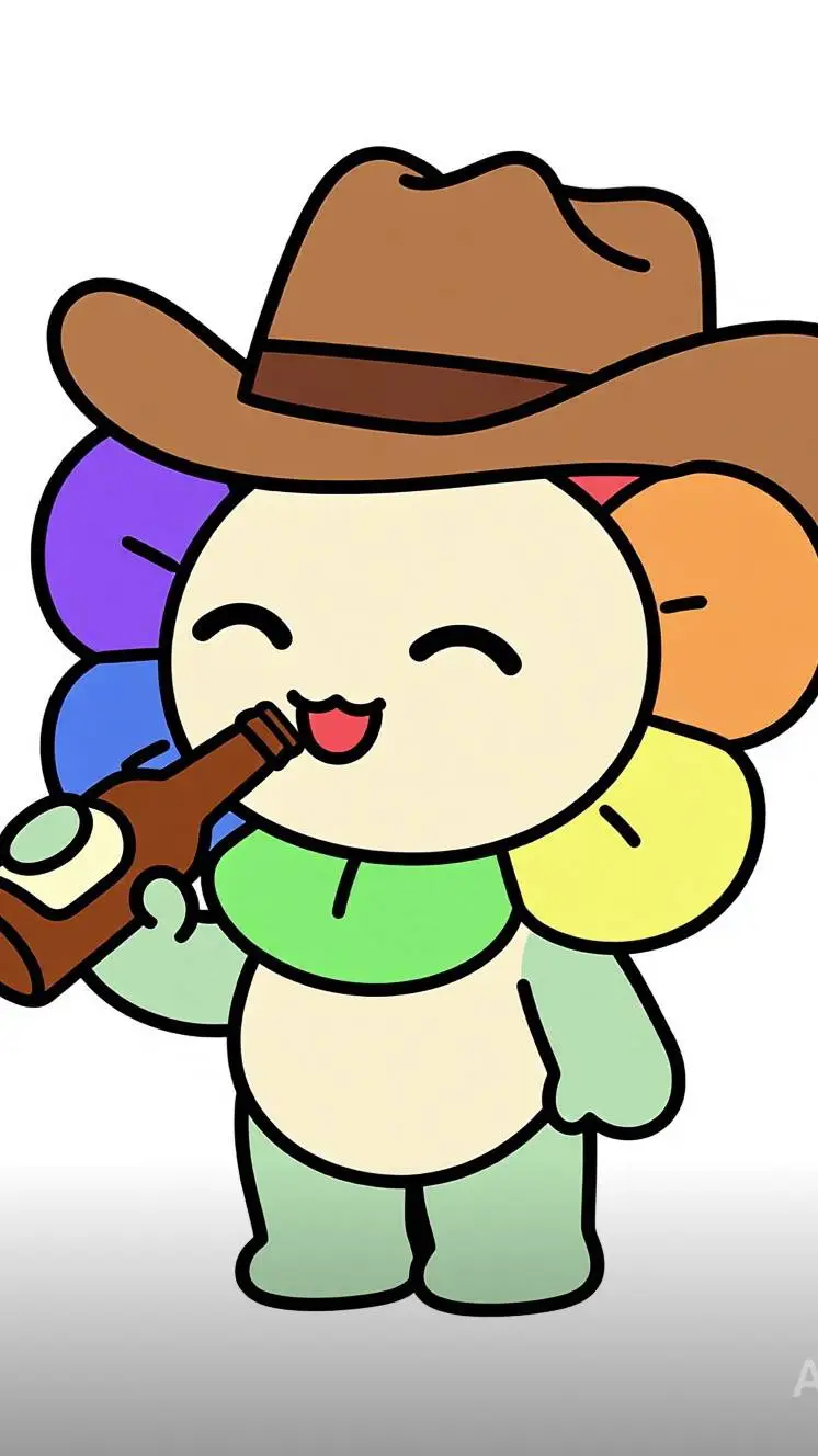 ai character: Dandy 🥂 background