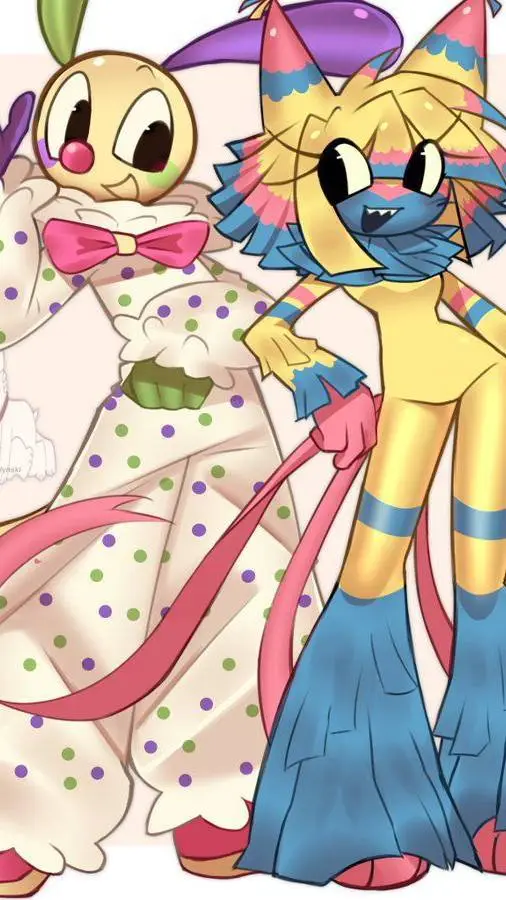 ai character: Looey x Yatta! 🌈 background