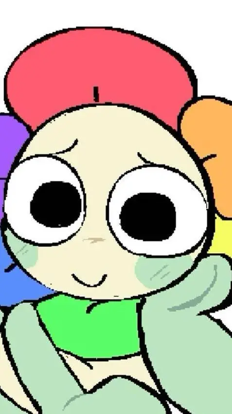 ai character: Dandy 🌈!!! background