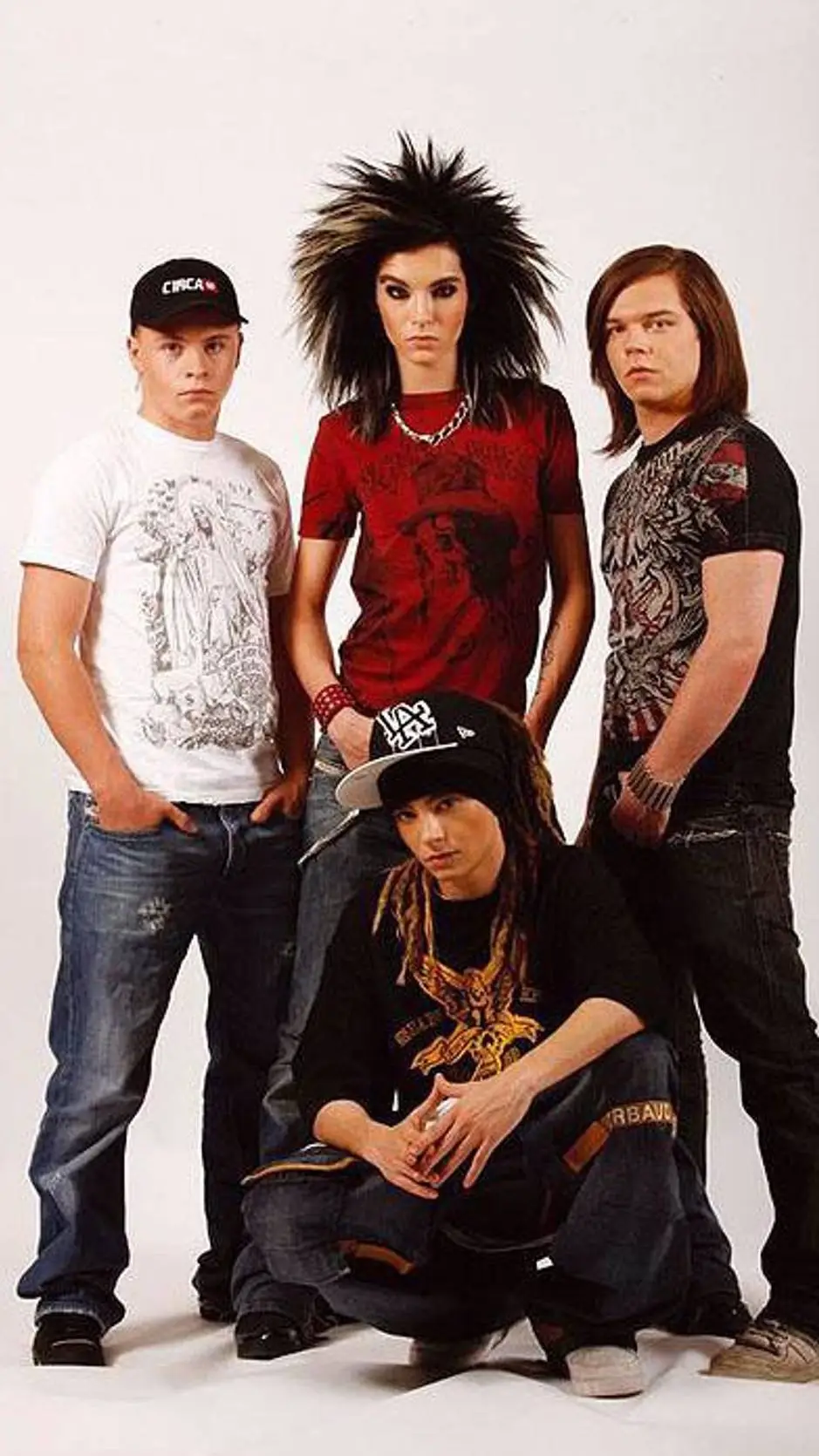 ai character: Tokio hotel  background