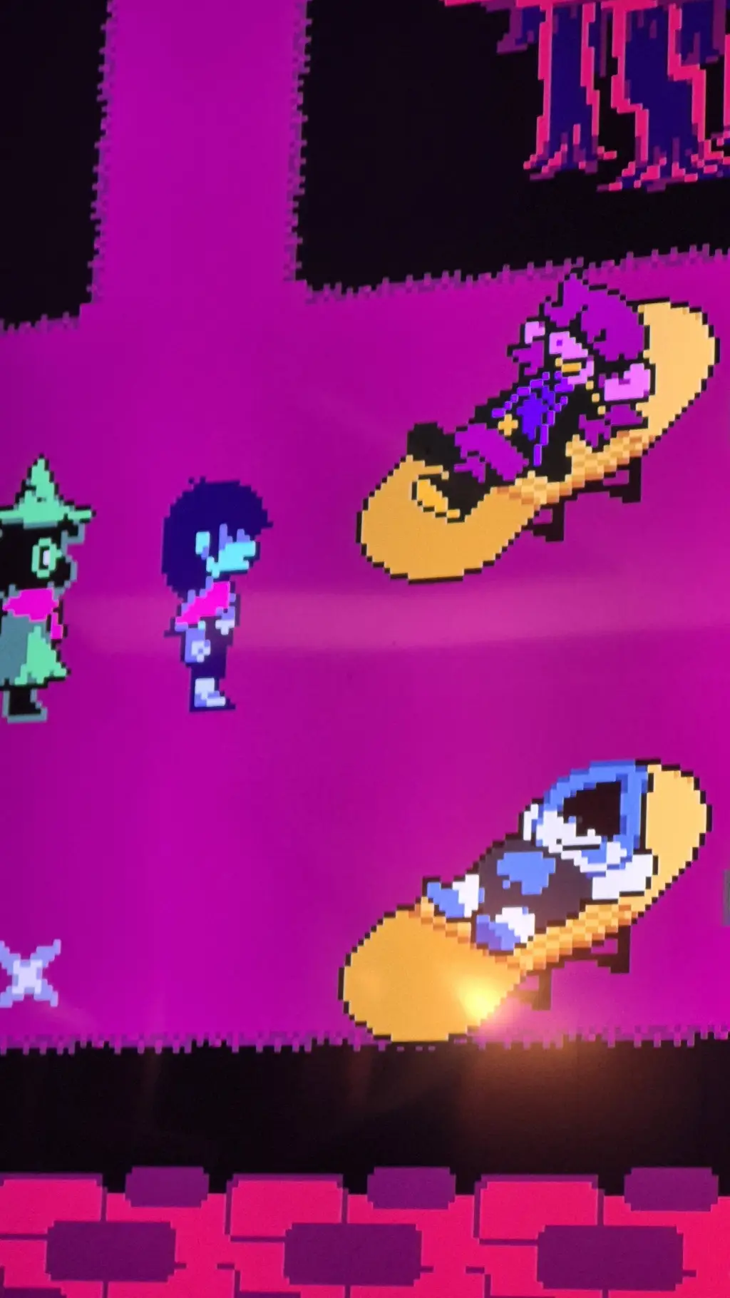 ai character: DELTARUNE SLEEPOVR background