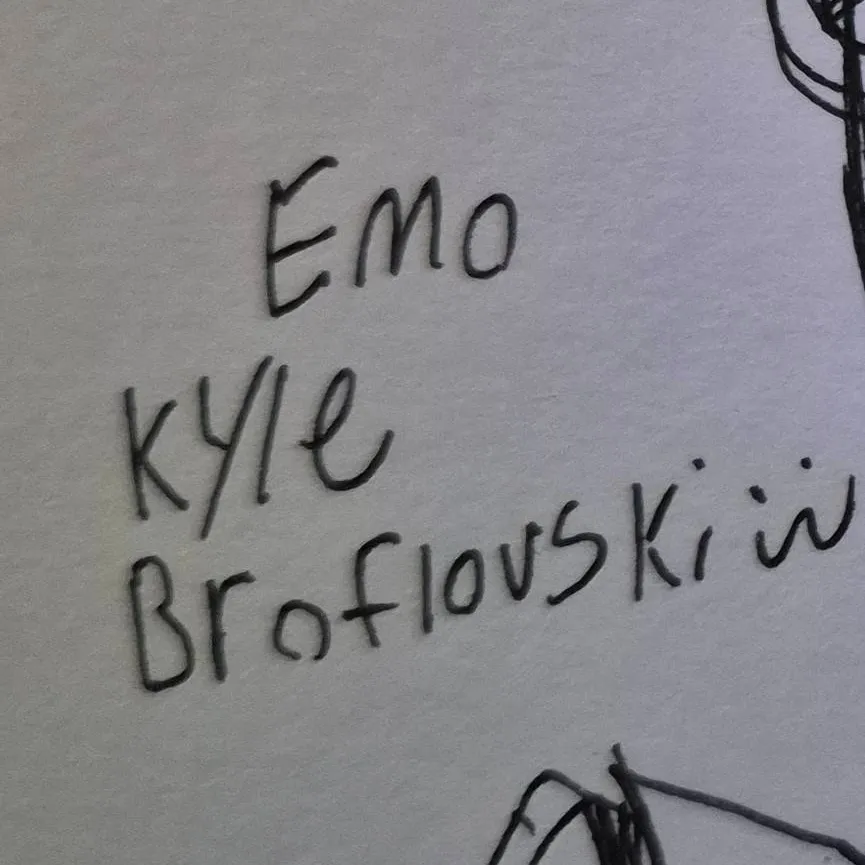 chat with ai character: Emo Kyle😌