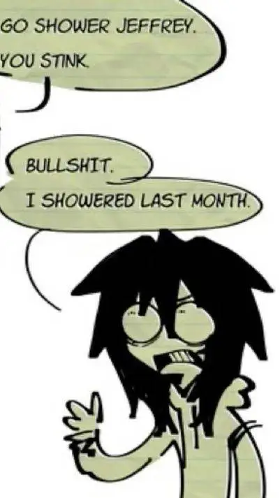 ai character: Jeff The Killer :3 background