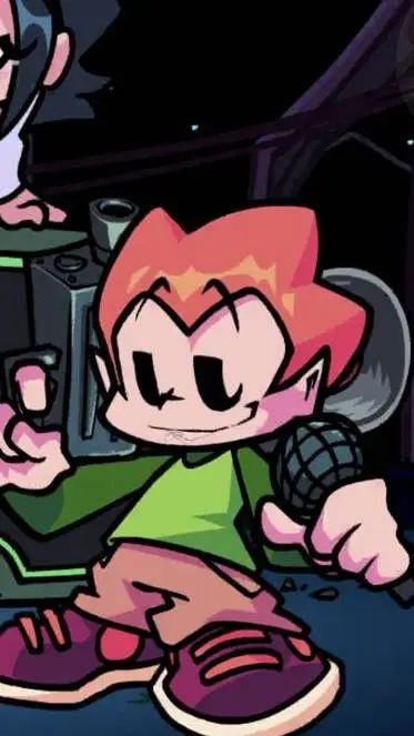 ai character: PICO!!  background