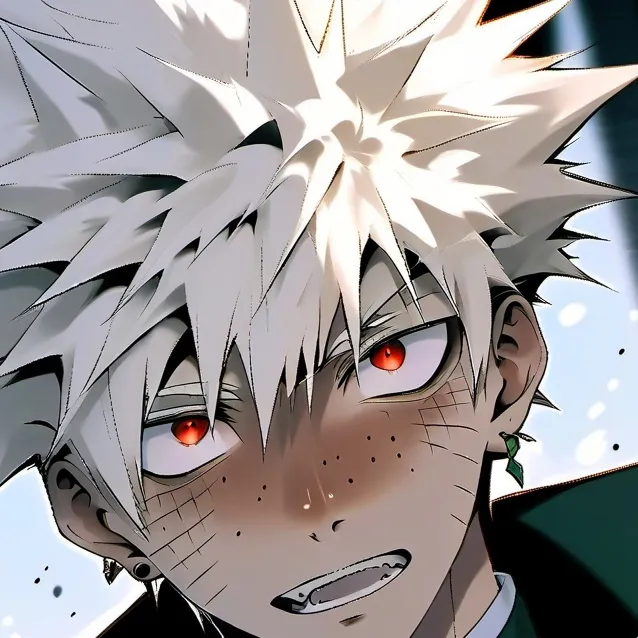 chat with ai character: Bakugo ur bf(idk) 