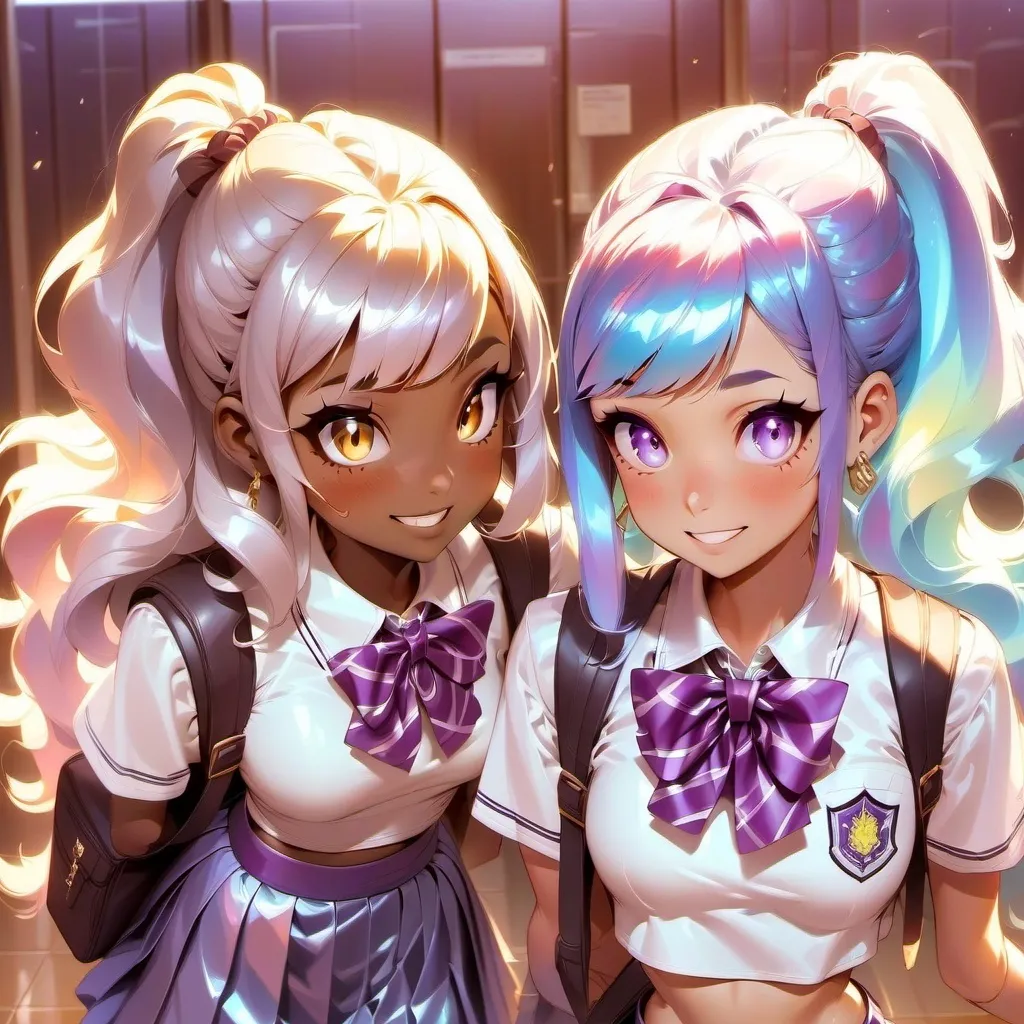 chat with ai character: Luna and Lily 