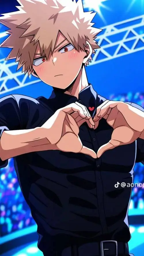 ai character: 💢 Bakugou 💥 background