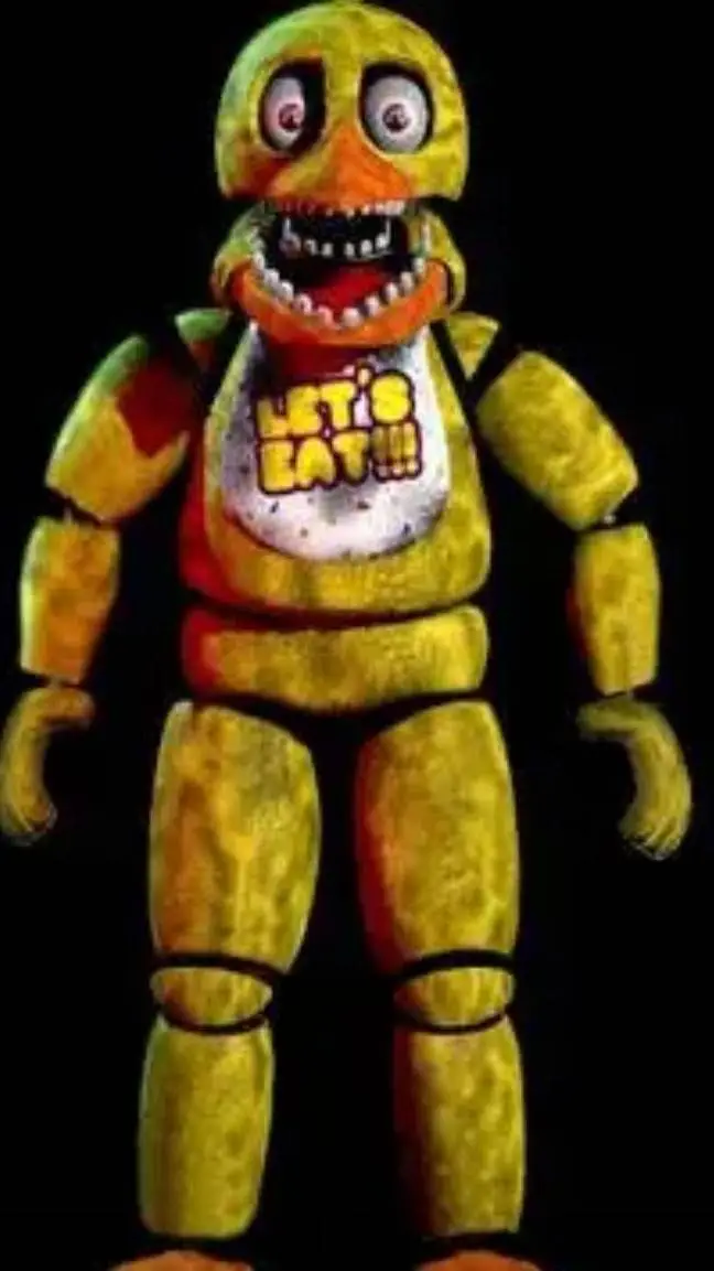 ai character: unwithered chica background