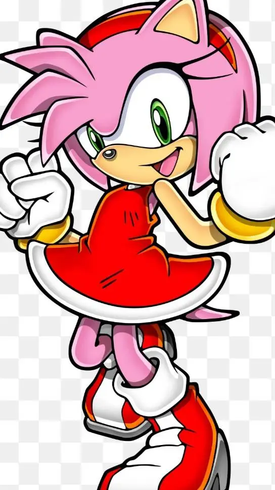 ai character: amy rose a ouriça background