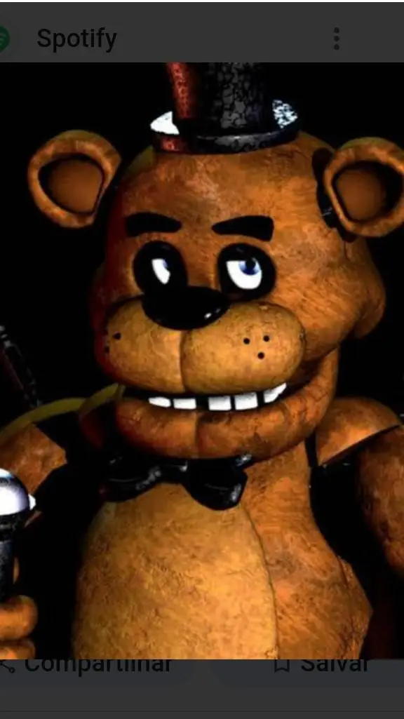 ai character: freddy fazbear background