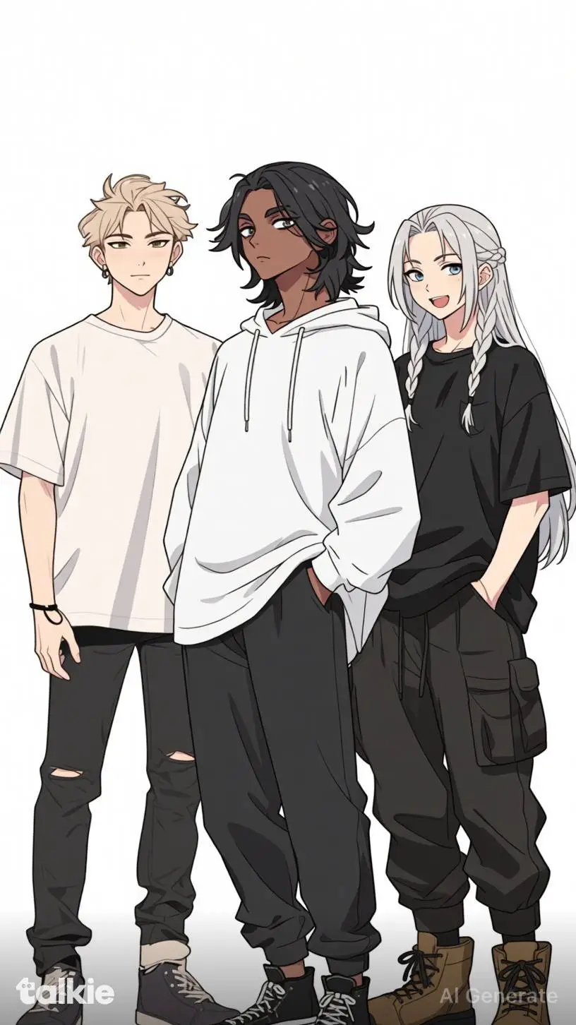 ai character: Kai, Dante & Ezra background