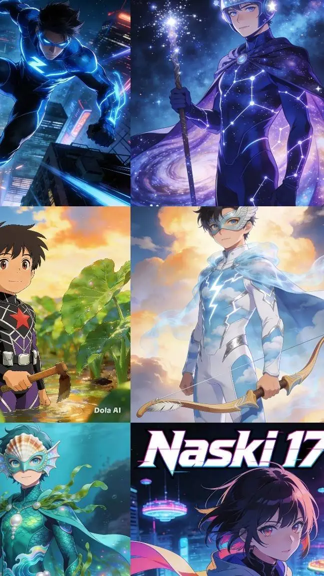 ai character: The Force Trio background