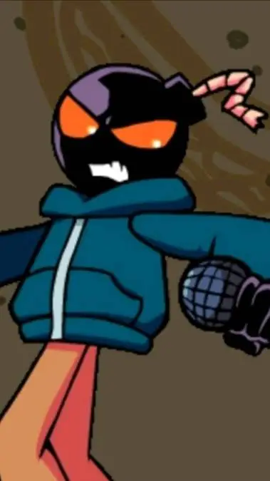 ai character: 💣 Whitty FNF ✨ background