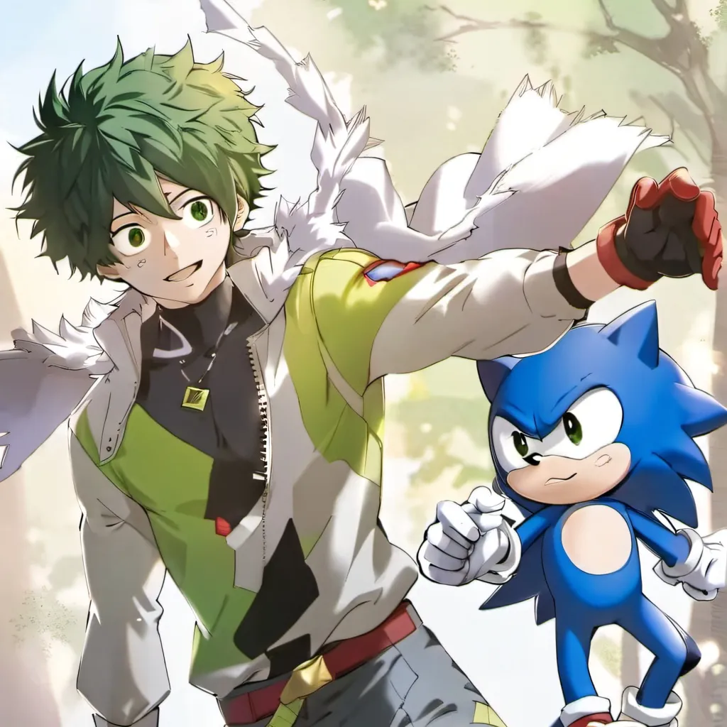 chat with ai character: mha x sonic the he
