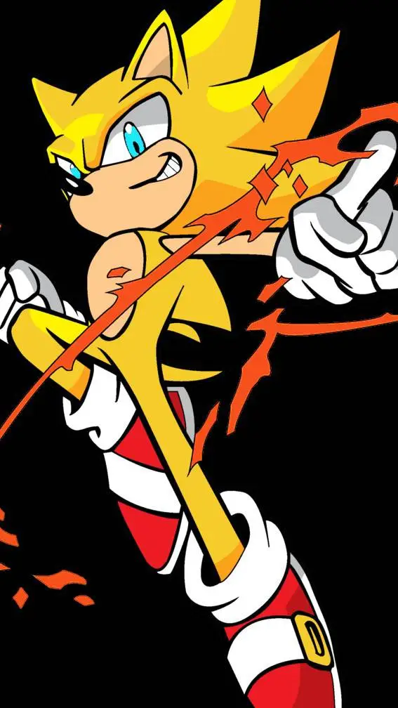 ai character: Sonic Vs Saitama  background