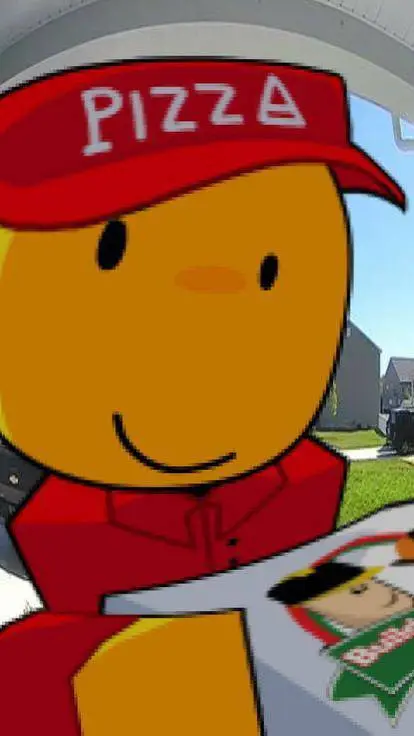 ai character: G GLITCHED E????? background