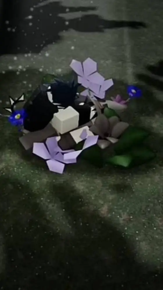 ai character: Azure background