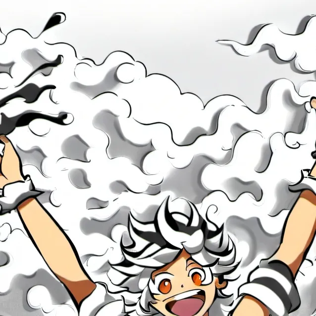 chat with ai character: luffy (gear 5)