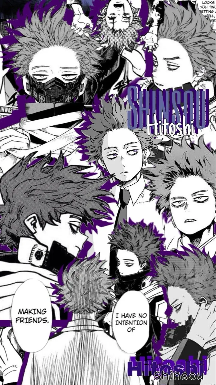 ai character: Hitoshi Shinsou  background