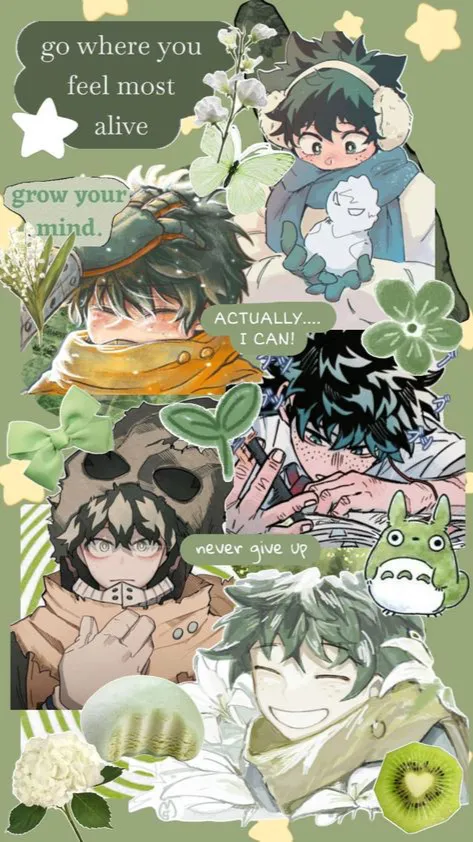ai character: Izuku Midoriya background