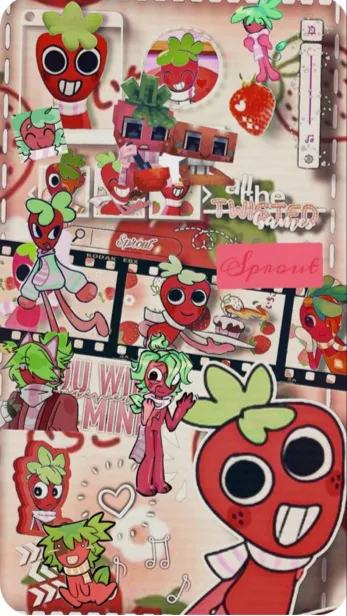 ai character: Seedly :3 background