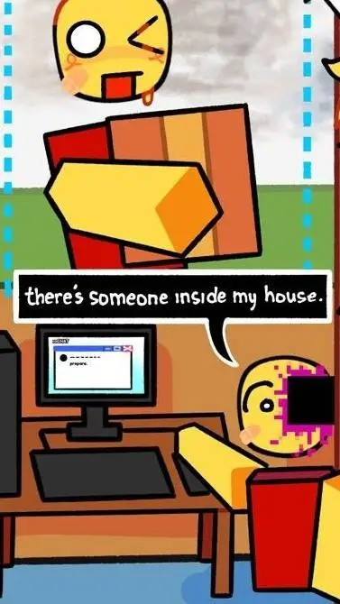 ai character: 🖥️Jim's Computer★ background