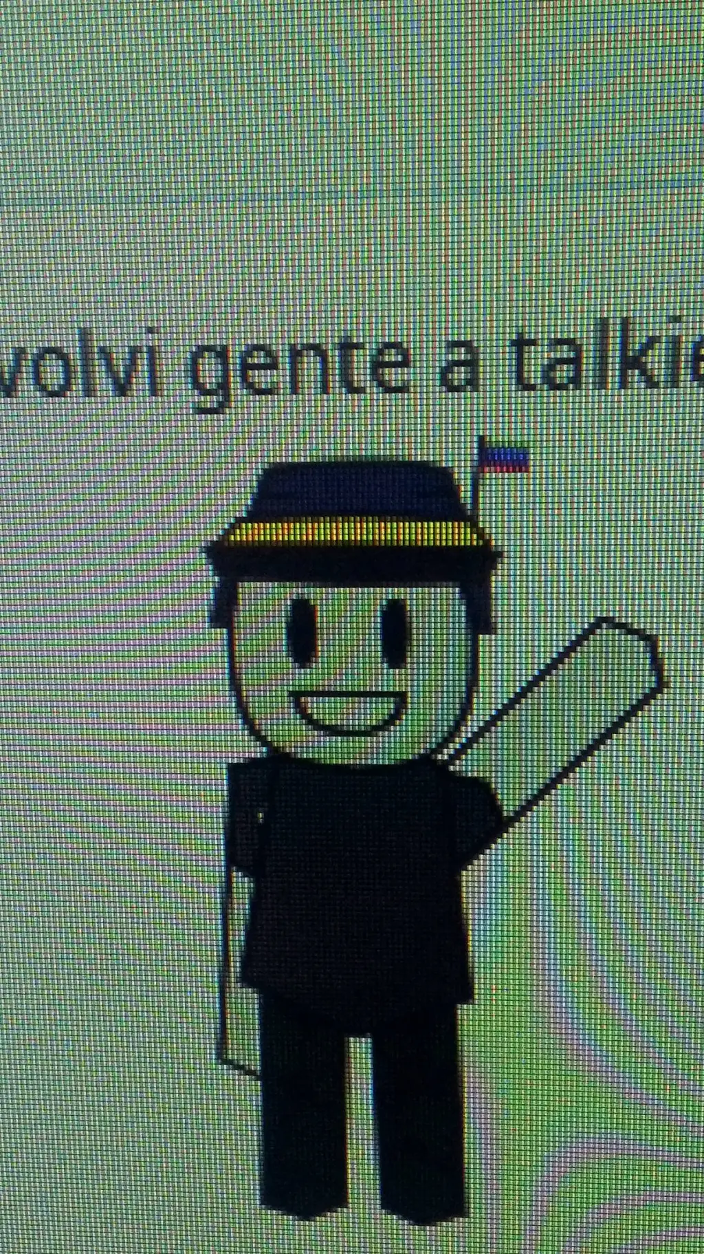 ai character: Alan a vuelto  background