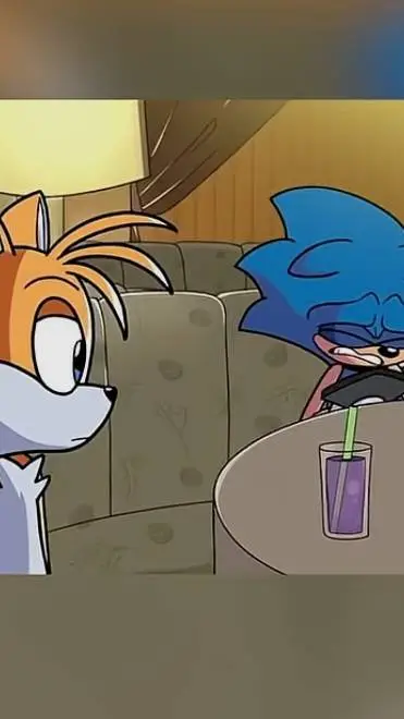 ai character: tails y sonic background